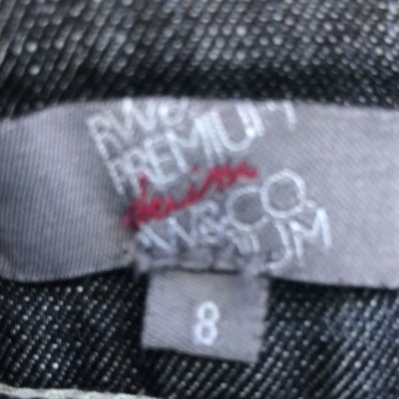 🔴 2 for$25 RW&CO jeans skirt size 8 - Picture 4 of 8